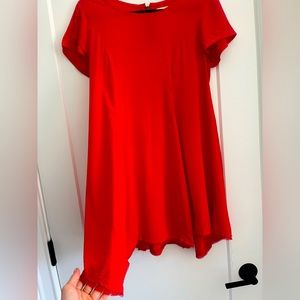 Red Urban Outfitters Skater Dress
